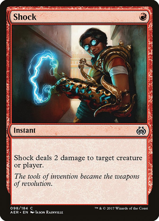 Shock [Aether Revolt] - Magic: The Gathering - Card Brawlers | Quebec | Canada |