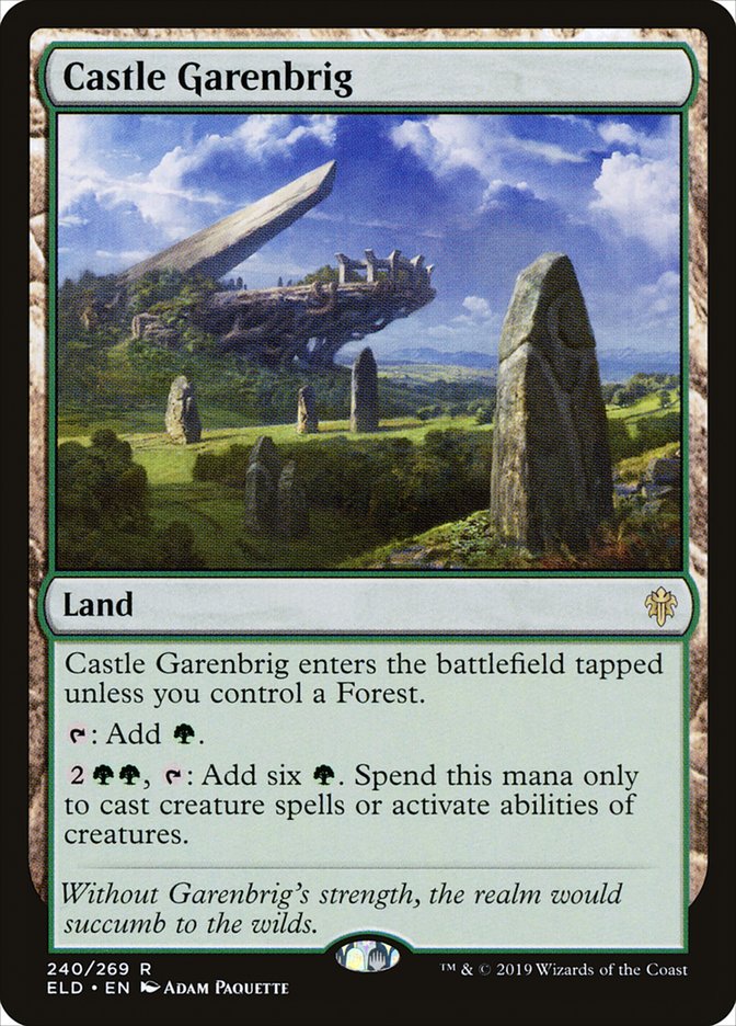 Castle Garenbrig [Throne of Eldraine] - Magic: The Gathering - Card Brawlers | Quebec | Canada |