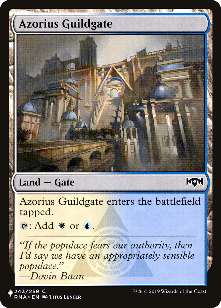 Azorius Guildgate [The List] - Magic: The Gathering - Card Brawlers | Quebec | Canada |