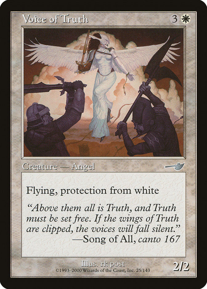 Voice of Truth [Nemesis] - Magic: The Gathering - Card Brawlers | Quebec | Canada |