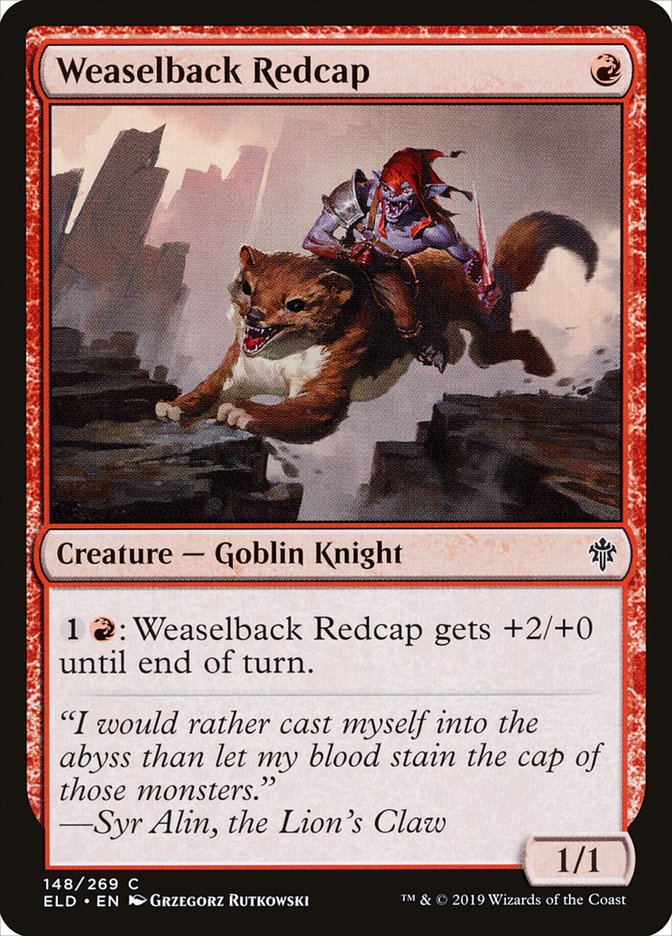 Weaselback Redcap [Throne of Eldraine] - Magic: The Gathering - Card Brawlers | Quebec | Canada |