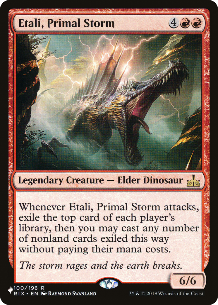 Etali, Primal Storm [The List] - Magic: The Gathering - Card Brawlers | Quebec | Canada |