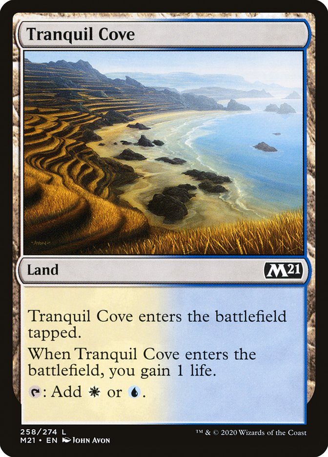 Tranquil Cove [Core Set 2021] - Magic: The Gathering - Card Brawlers | Quebec | Canada |