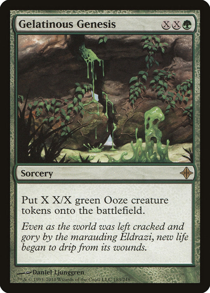 Gelatinous Genesis [Rise of the Eldrazi] - Magic: The Gathering - Card Brawlers | Quebec | Canada |