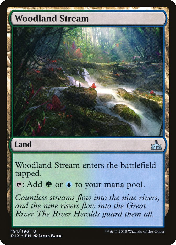 Woodland Stream [Rivals of Ixalan] - Magic: The Gathering - Card Brawlers | Quebec | Canada |