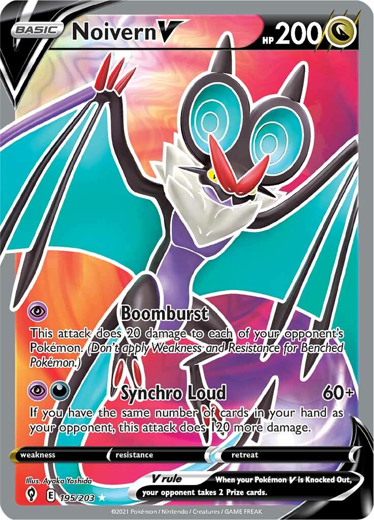 Noivern V (195/203) [Sword & Shield: Evolving Skies] - Pokémon - Card Brawlers | Quebec | Canada |