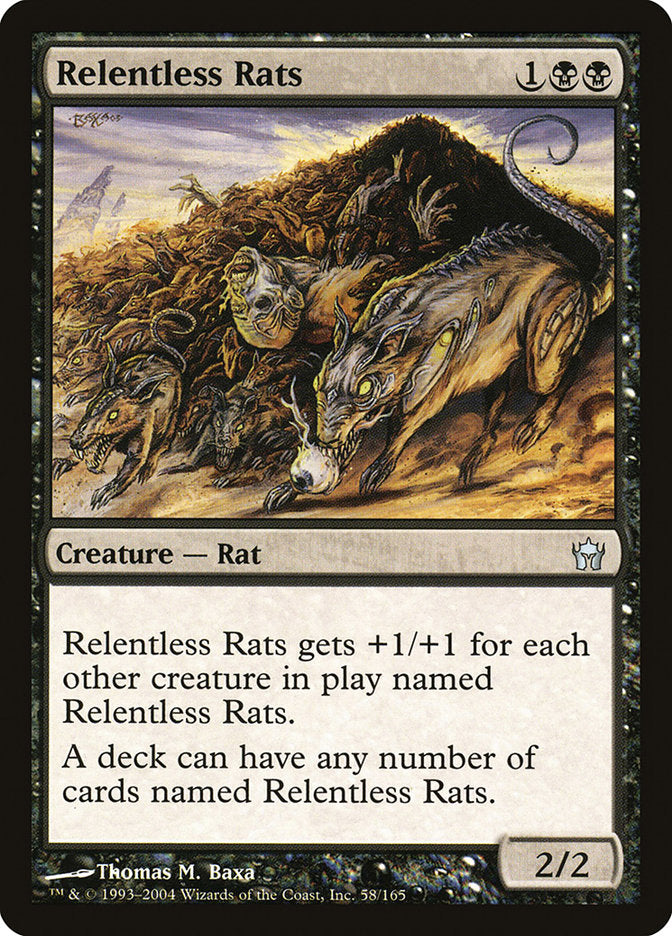 Relentless Rats [Fifth Dawn] - Magic: The Gathering - Card Brawlers | Quebec | Canada |