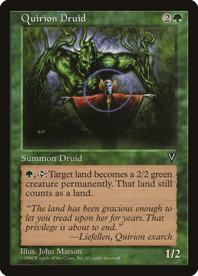 Quirion Druid [Visions] - Magic: The Gathering - Card Brawlers | Quebec | Canada |