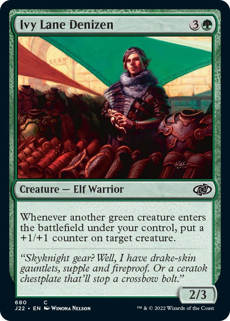 Ivy Lane Denizen [Jumpstart 2022] - Magic: The Gathering - Card Brawlers | Quebec | Canada |