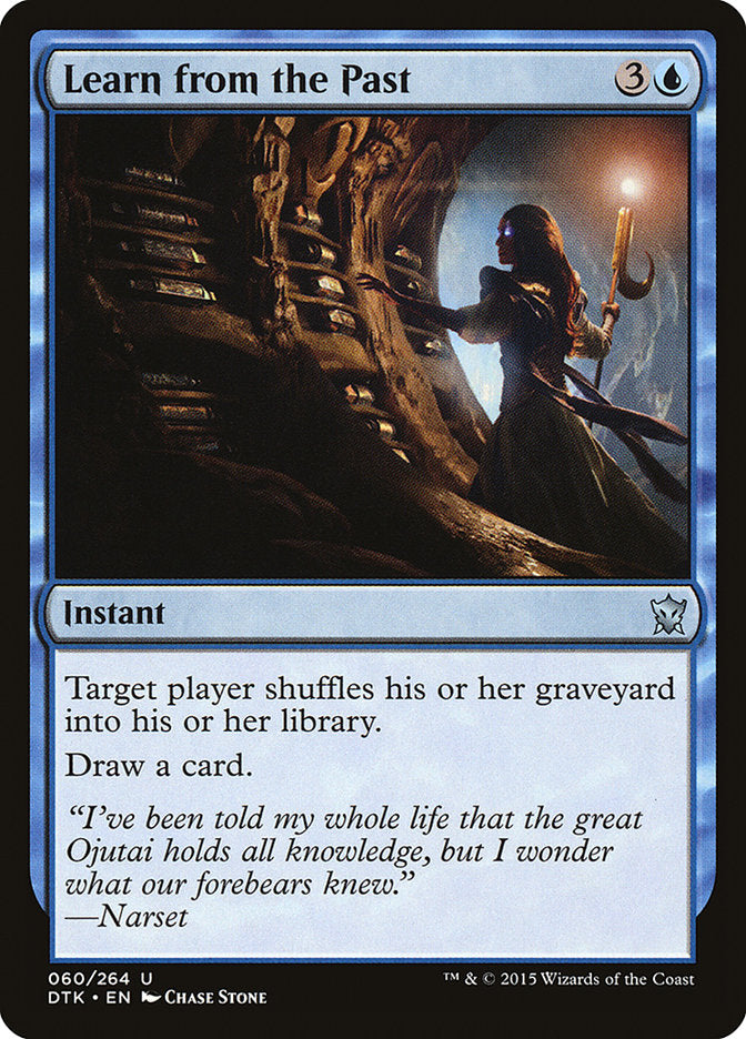 Learn from the Past [Dragons of Tarkir] - Magic: The Gathering - Card Brawlers | Quebec | Canada |