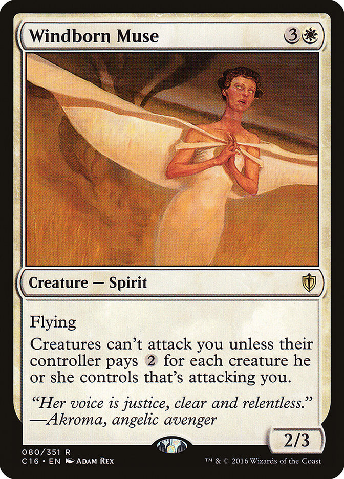 Windborn Muse [Commander 2016] - Magic: The Gathering - Card Brawlers | Quebec | Canada |