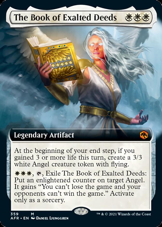 The Book of Exalted Deeds (Extended Art) [Dungeons & Dragons: Adventures in the Forgotten Realms] - Magic: The Gathering - Card Brawlers | Quebec | Canada |
