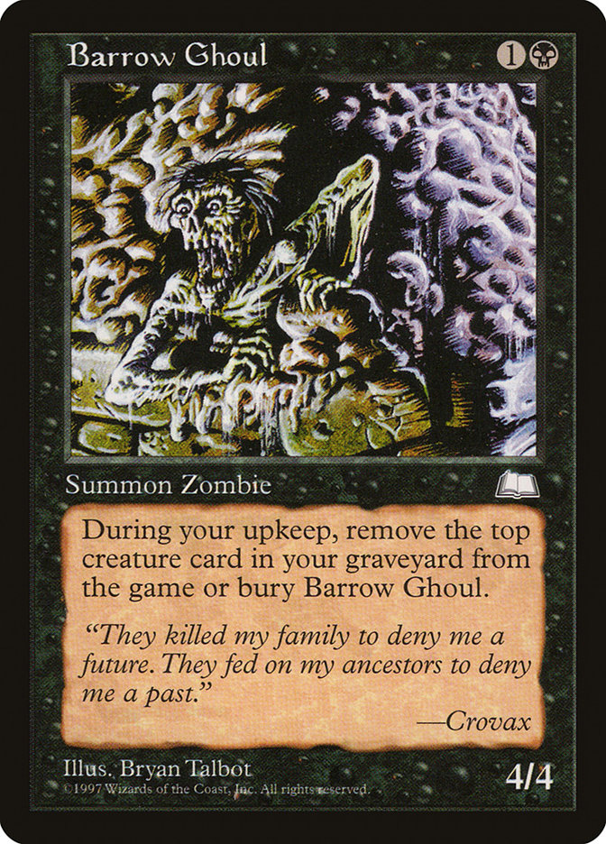 Barrow Ghoul [Weatherlight] - Magic: The Gathering - Card Brawlers | Quebec | Canada |