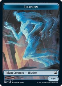Illusion // Insect Double-Sided Token [Zendikar Rising Tokens] - Magic: The Gathering - Card Brawlers | Quebec | Canada |