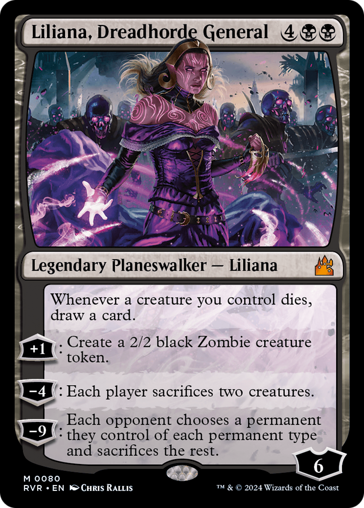Liliana, Dreadhorde General [Ravnica Remastered] - Magic: The Gathering - Card Brawlers | Quebec | Canada |