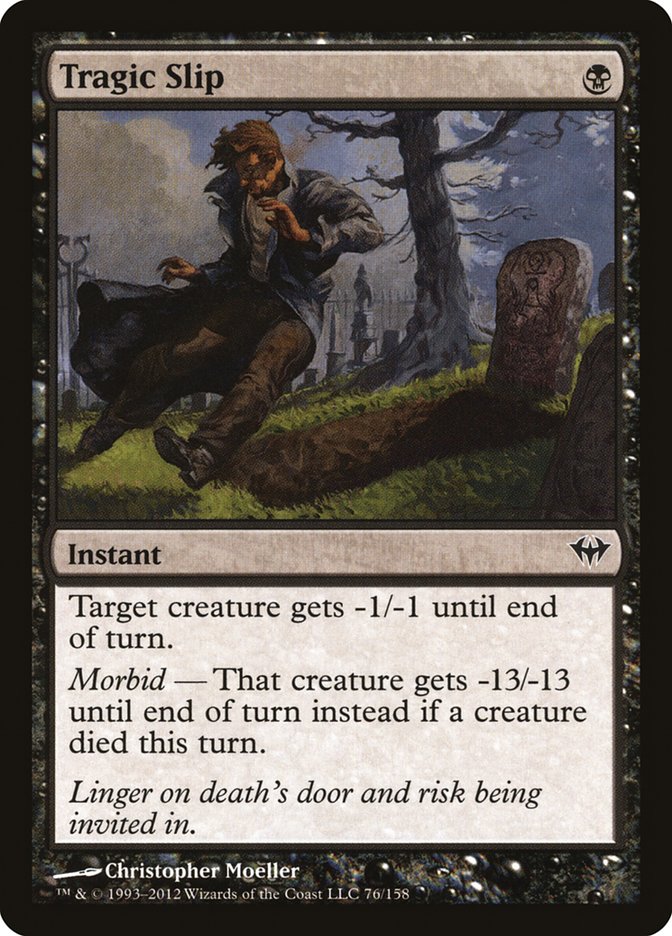 Tragic Slip [Dark Ascension] - Magic: The Gathering - Card Brawlers | Quebec | Canada |