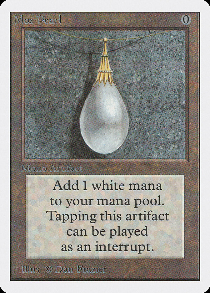 Mox Pearl [Unlimited Edition] - Magic: The Gathering - Card Brawlers | Quebec | Canada |