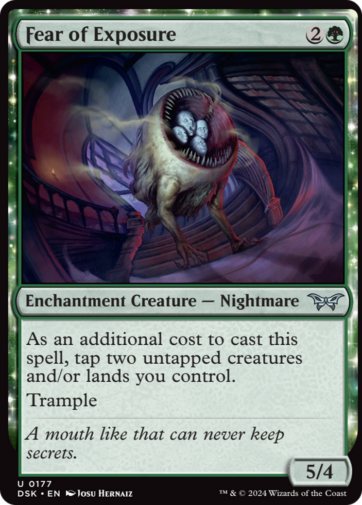 Fear of Exposure [Duskmourn: House of Horror] - Magic: The Gathering - Card Brawlers | Quebec | Canada |