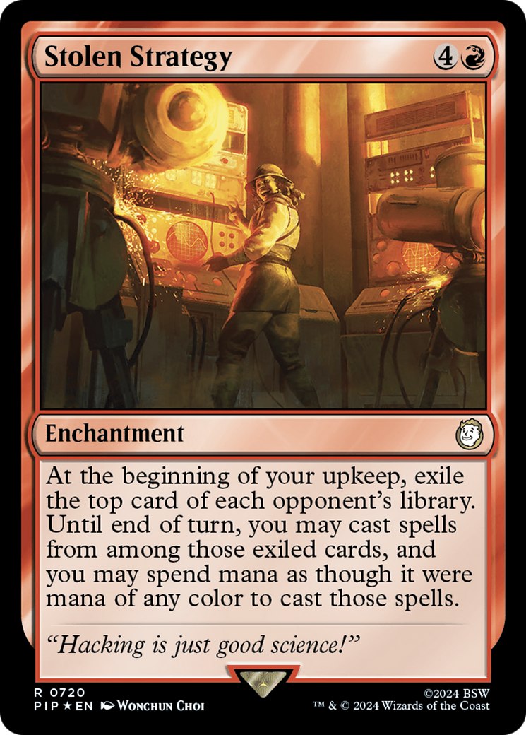 Stolen Strategy (Surge Foil) [Fallout] - Magic: The Gathering - Card Brawlers | Quebec | Canada |