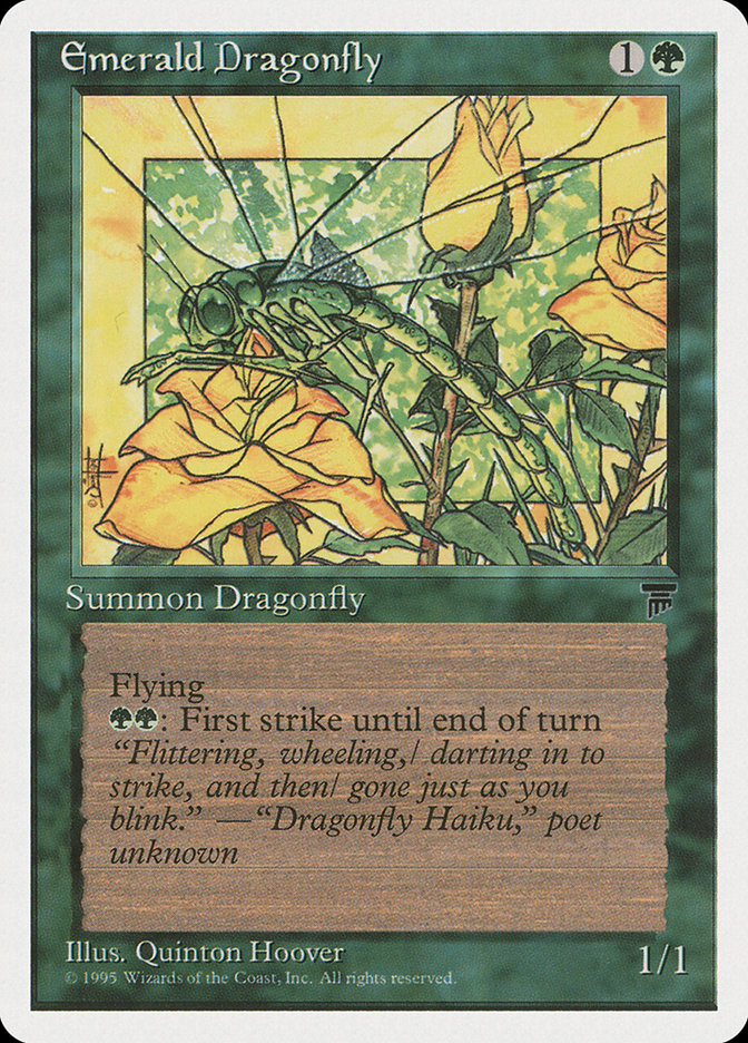 Emerald Dragonfly [Chronicles] - Magic: The Gathering - Card Brawlers | Quebec | Canada |
