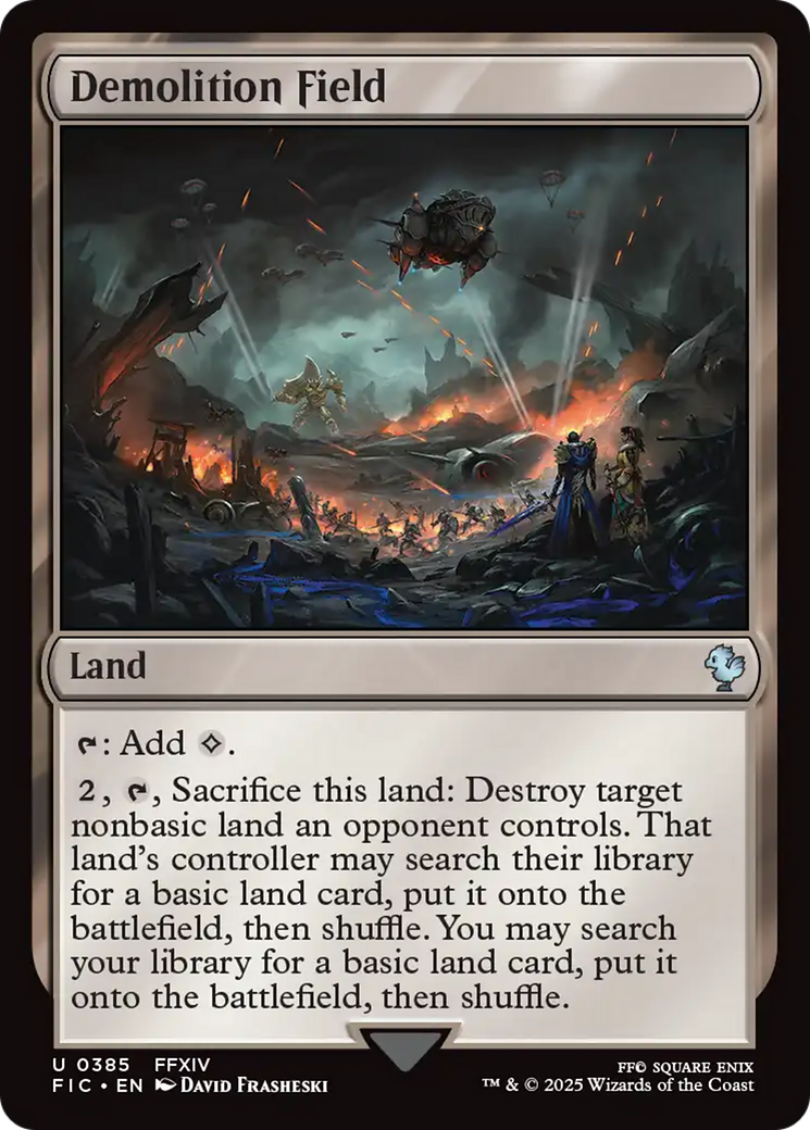 Demolition Field [FINAL FANTASY Commander] - Magic: The Gathering - Card Brawlers | Quebec | Canada |