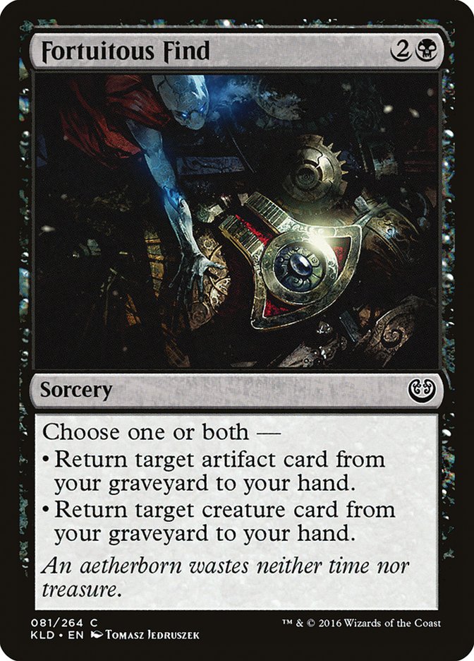 Fortuitous Find [Kaladesh] - Magic: The Gathering - Card Brawlers | Quebec | Canada |