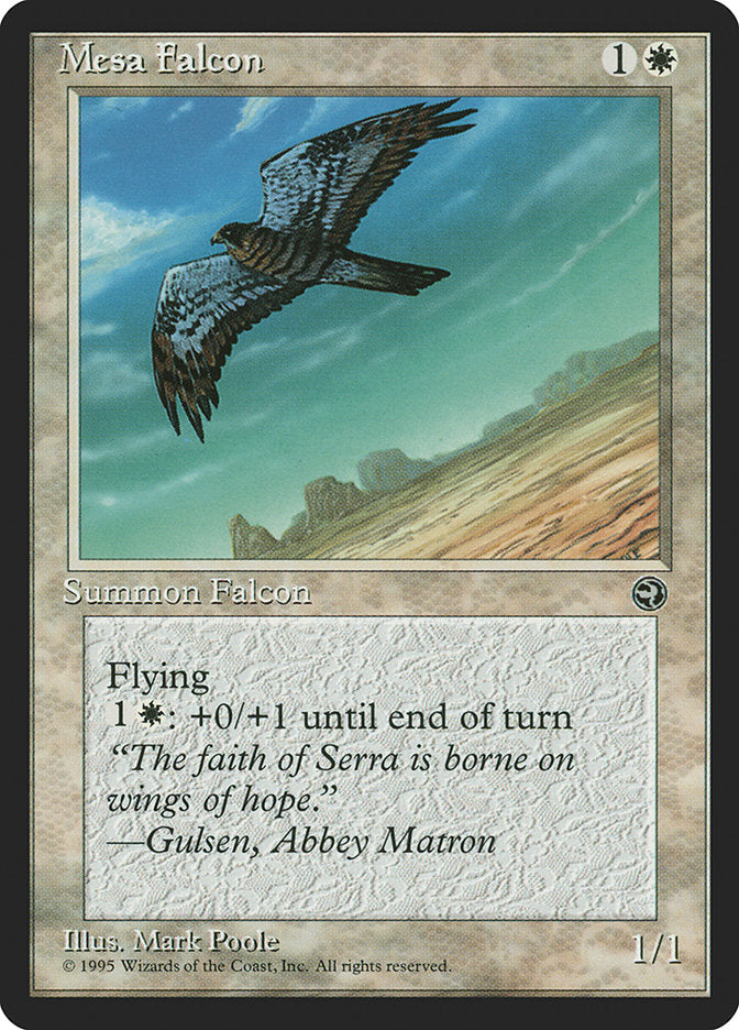 Mesa Falcon (Gulsen Flavor Text) [Homelands] - Magic: The Gathering - Card Brawlers | Quebec | Canada |