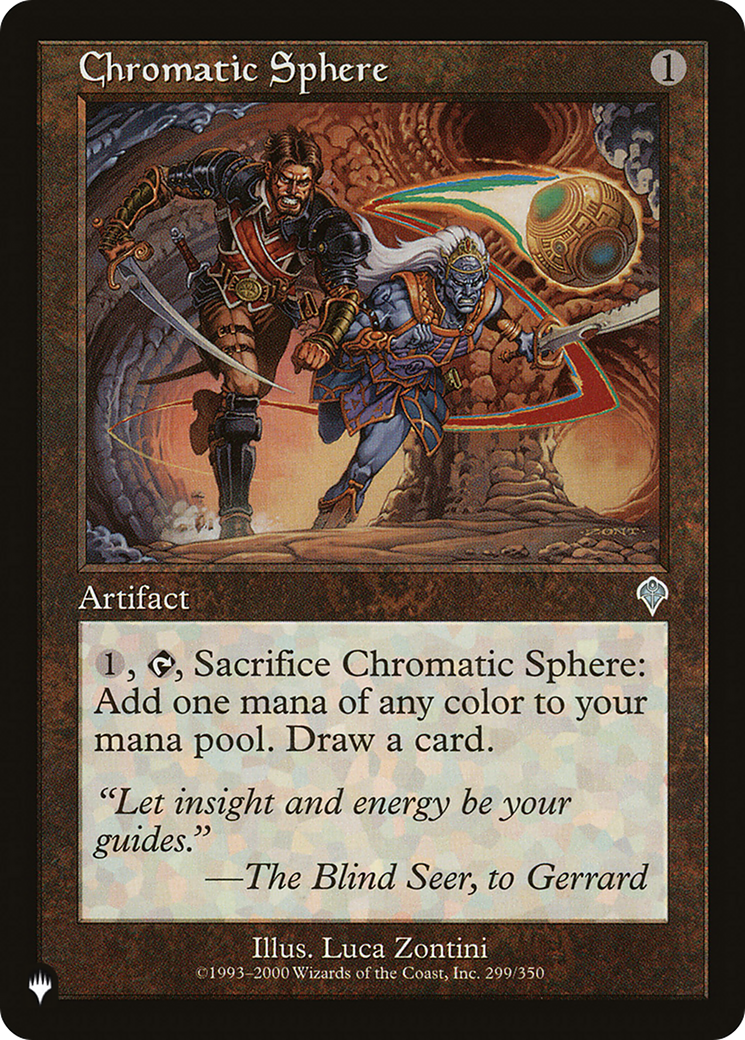 Chromatic Sphere [The List] - Magic: The Gathering - Card Brawlers | Quebec | Canada |