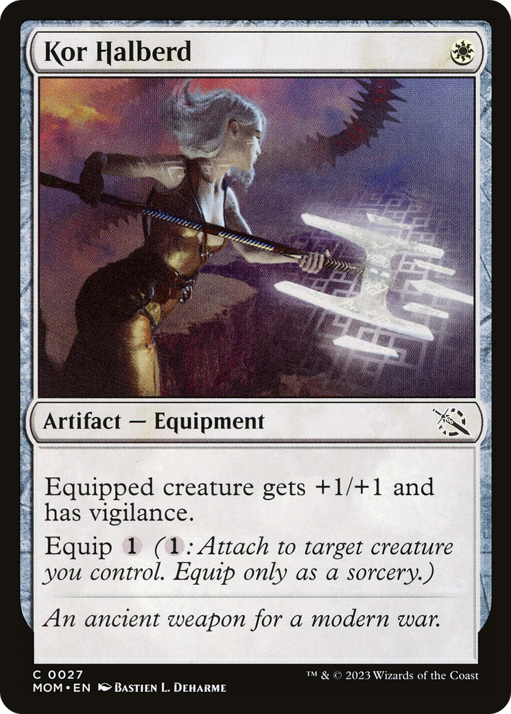 Kor Halberd [March of the Machine] - Magic: The Gathering - Card Brawlers | Quebec | Canada |