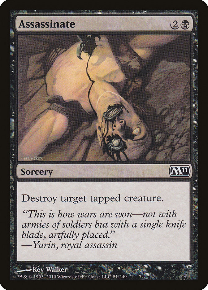 Assassinate [Magic 2011] - Magic: The Gathering - Card Brawlers | Quebec | Canada |