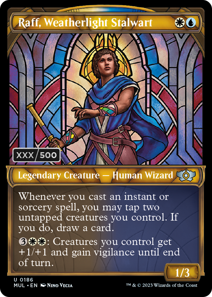 Raff, Weatherlight Stalwart (Serialized) [Multiverse Legends] - Magic: The Gathering - Card Brawlers | Quebec | Canada |