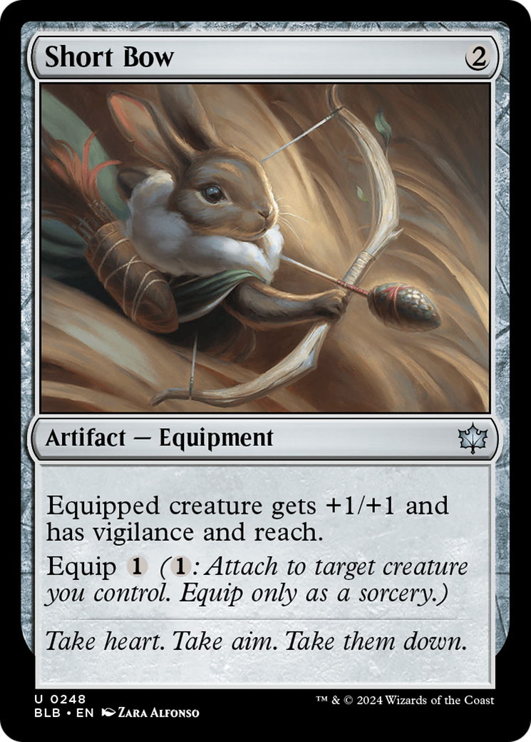Short Bow [Bloomburrow] - Magic: The Gathering - Card Brawlers | Quebec | Canada |