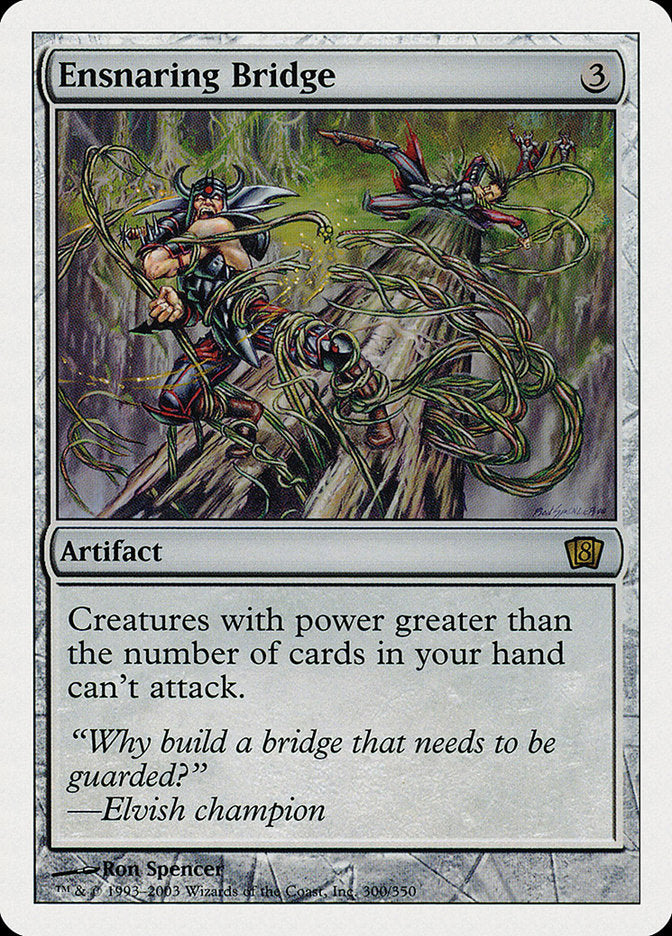Ensnaring Bridge [Eighth Edition] - Magic: The Gathering - Card Brawlers | Quebec | Canada |