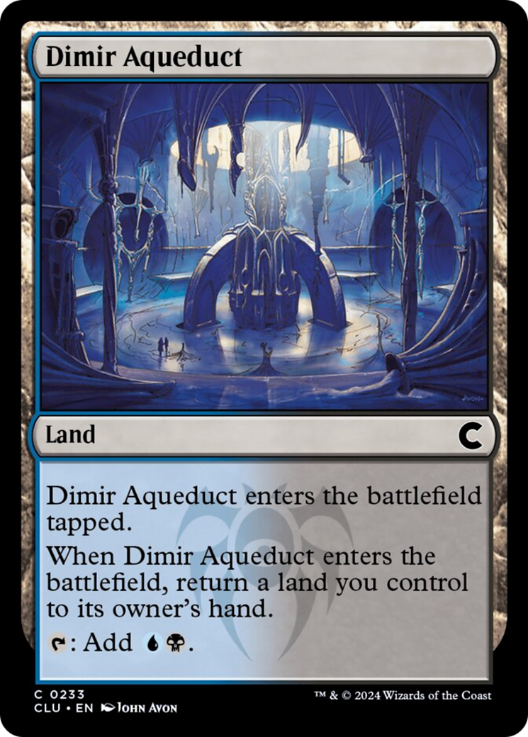 Dimir Aqueduct [Ravnica: Clue Edition] - Magic: The Gathering - Card Brawlers | Quebec | Canada |