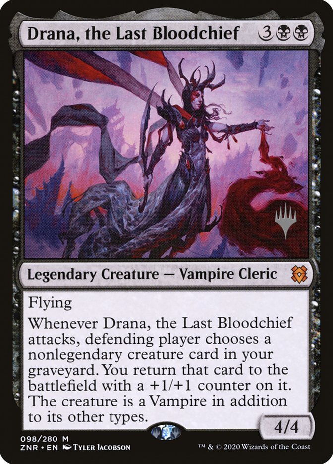 Drana, the Last Bloodchief (Promo Pack) [Zendikar Rising Promos] - Magic: The Gathering - Card Brawlers | Quebec | Canada |
