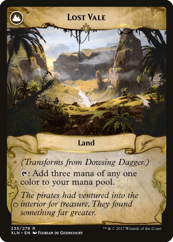 Dowsing Dagger // Lost Vale [Ixalan] - Magic: The Gathering - Card Brawlers | Quebec | Canada |
