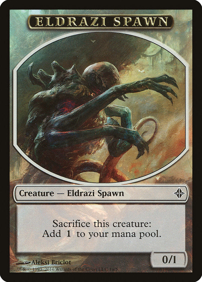Eldrazi Spawn Token (1a/5) [Rise of the Eldrazi Tokens] - Magic: The Gathering - Card Brawlers | Quebec | Canada |