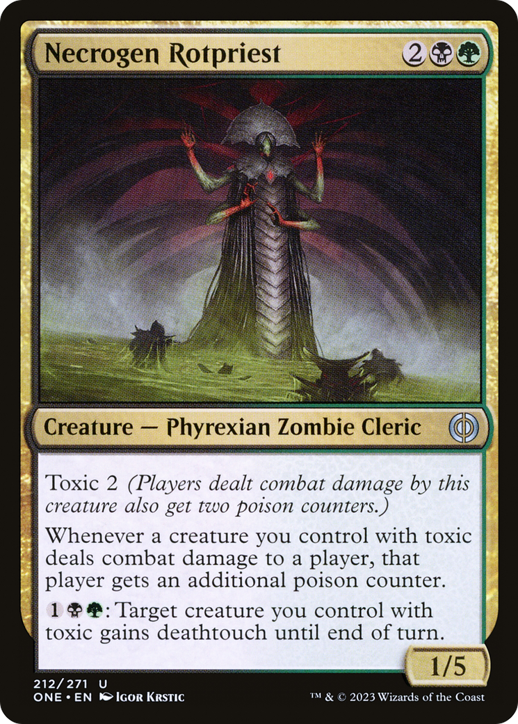 Necrogen Rotpriest [Phyrexia: All Will Be One] - Magic: The Gathering - Card Brawlers | Quebec | Canada |