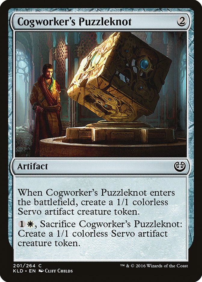 Cogworker's Puzzleknot [Kaladesh] - Magic: The Gathering - Card Brawlers | Quebec | Canada |