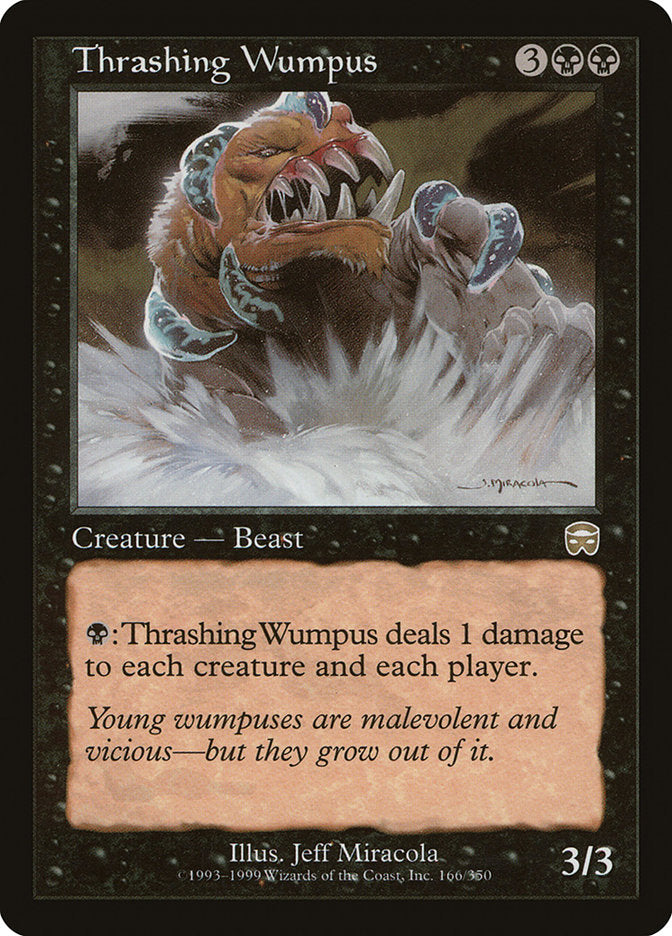 Thrashing Wumpus [Mercadian Masques] - Magic: The Gathering - Card Brawlers | Quebec | Canada |