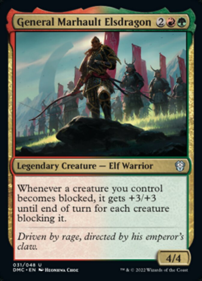 General Marhault Elsdragon [Dominaria United Commander] - Magic: The Gathering - Card Brawlers | Quebec | Canada |