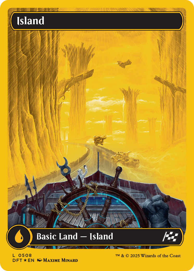 Island (0508) (First-Place Foil) [Aetherdrift] - Magic: The Gathering - Card Brawlers | Quebec | Canada |