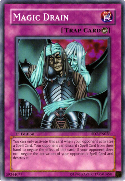 Magic Drain [SD7-EN028] Common - Yu-Gi-Oh! - Card Brawlers | Quebec | Canada |
