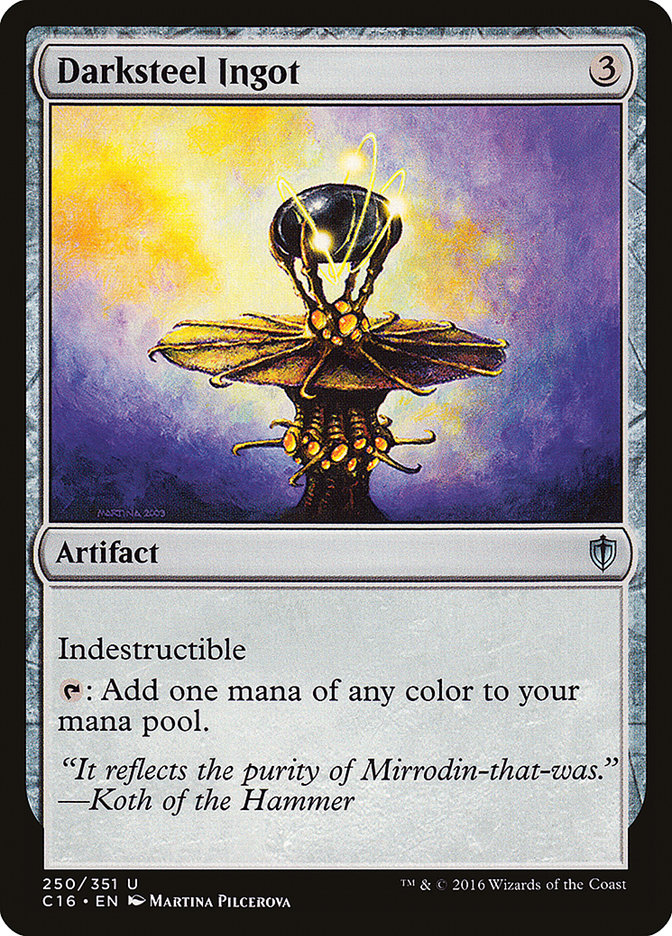 Darksteel Ingot [Commander 2016] - Magic: The Gathering - Card Brawlers | Quebec | Canada |
