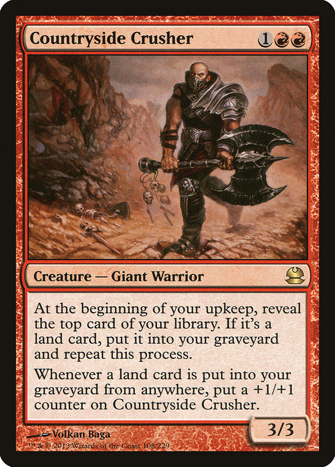 Countryside Crusher [Modern Masters] - Magic: The Gathering - Card Brawlers | Quebec | Canada |