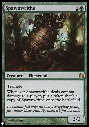 Spawnwrithe [The List] - Magic: The Gathering - Card Brawlers | Quebec | Canada |