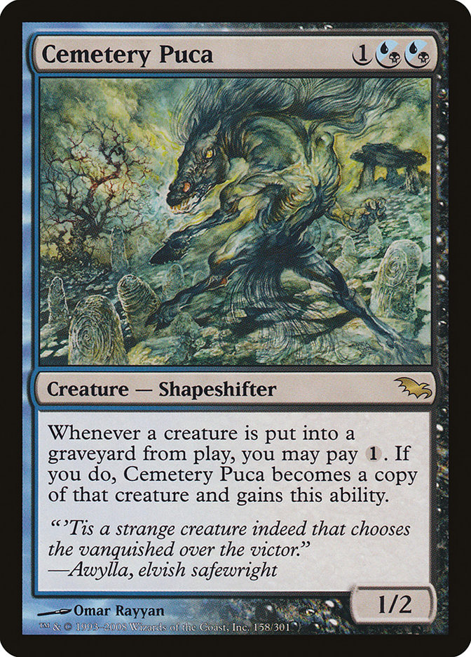 Cemetery Puca [Shadowmoor] - Magic: The Gathering - Card Brawlers | Quebec | Canada |