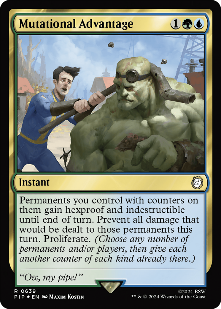 Mutational Advantage (Surge Foil) [Fallout] - Magic: The Gathering - Card Brawlers | Quebec | Canada |
