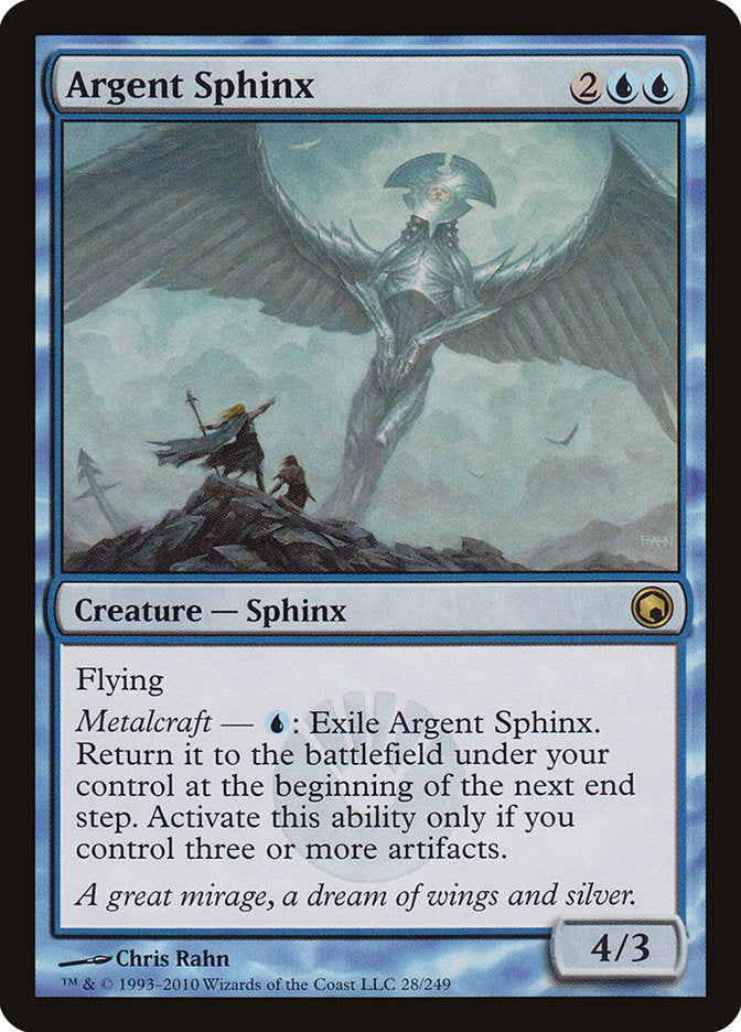 Argent Sphinx [Scars of Mirrodin] - Magic: The Gathering - Card Brawlers | Quebec | Canada |