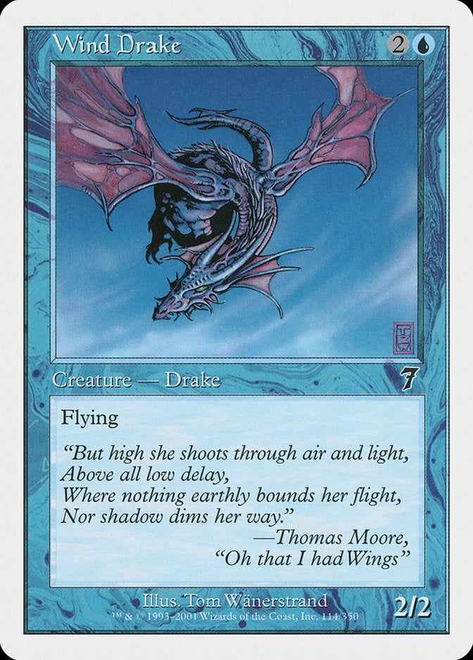 Wind Drake [Seventh Edition] - Magic: The Gathering - Card Brawlers | Quebec | Canada |